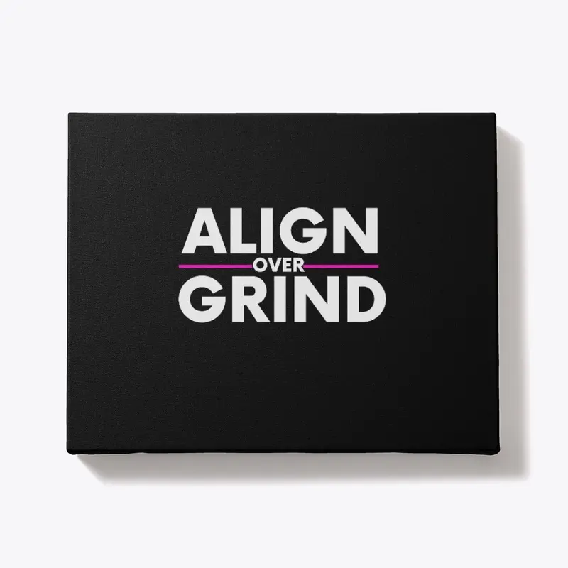 Align Over Grind Black